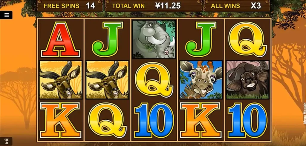 Mega Moolah Free Spins Canada