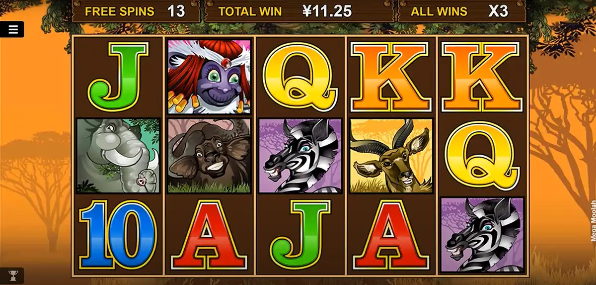 Mega Moolah slot for Canadian players